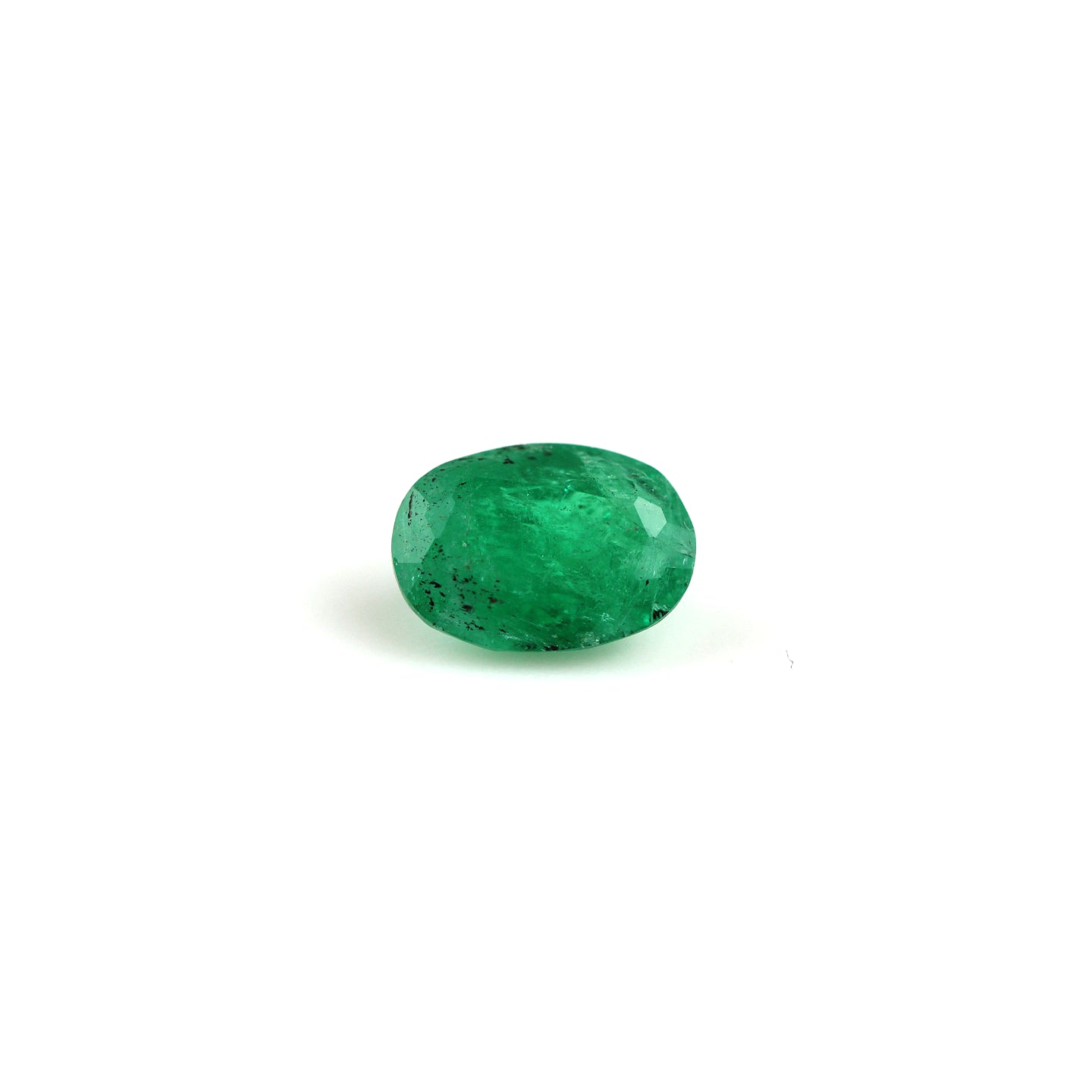 Green 1 ct. Emerald in oval