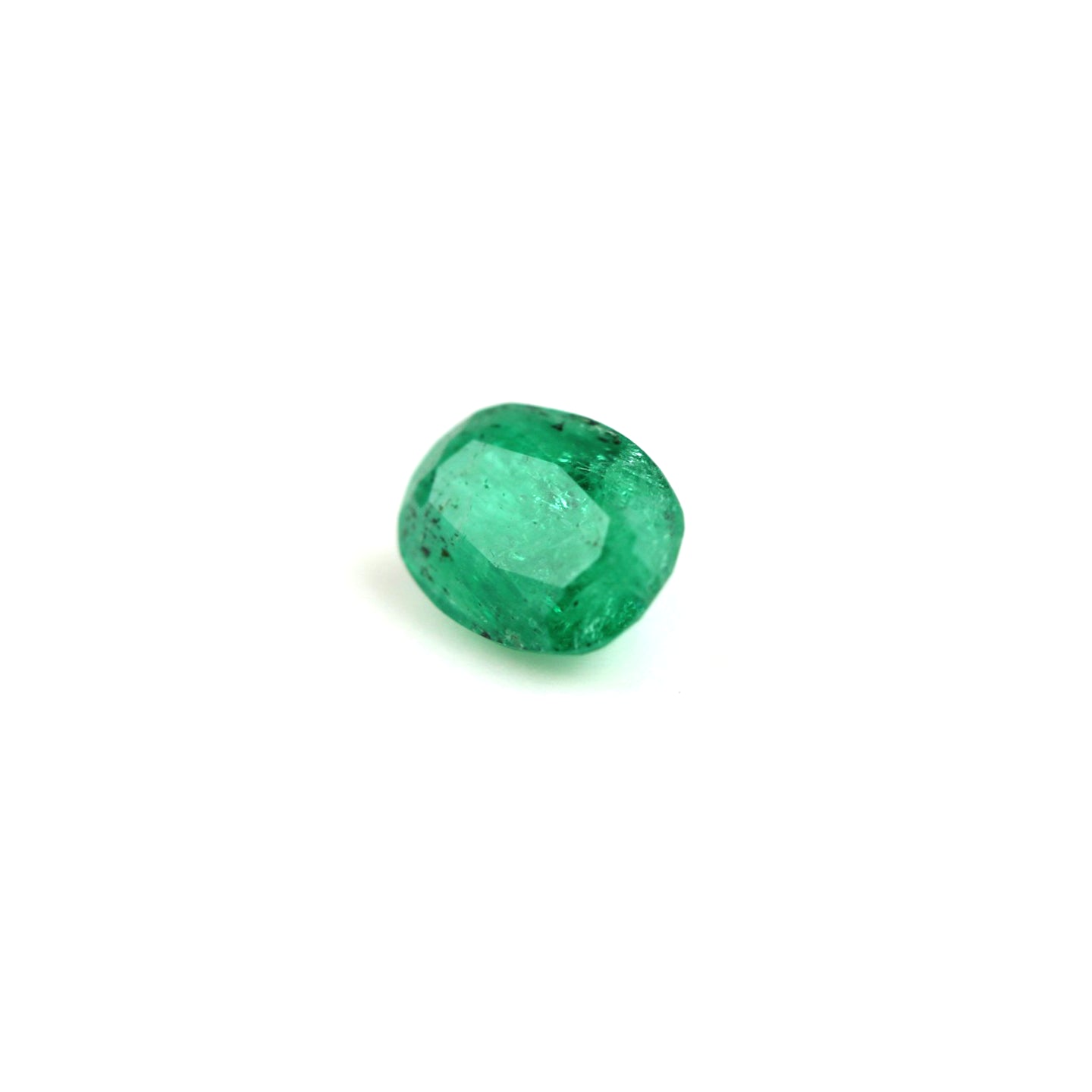 Green 1 ct. Emerald in oval