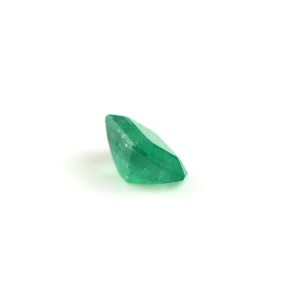 Green 3.55 ct. Emerald in square cut