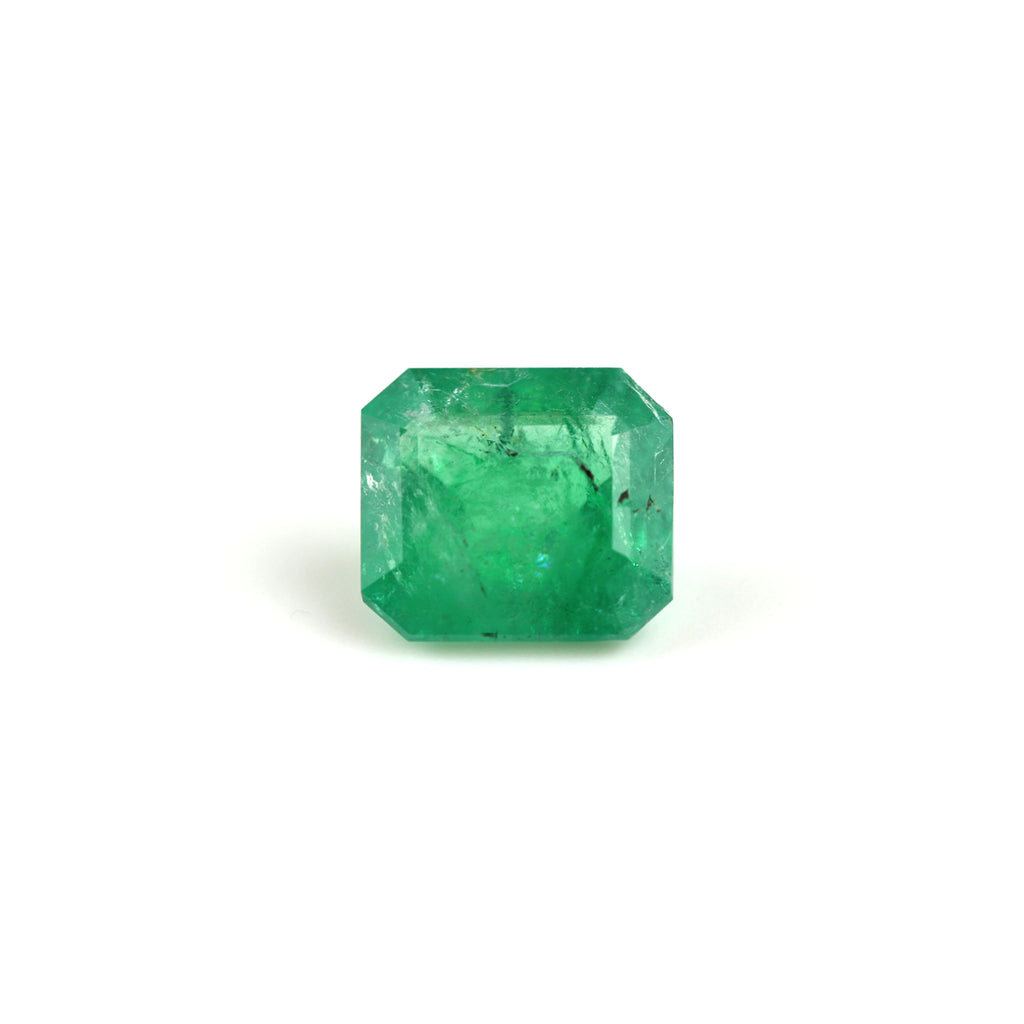 Green 3.55 ct. Emerald in square cut