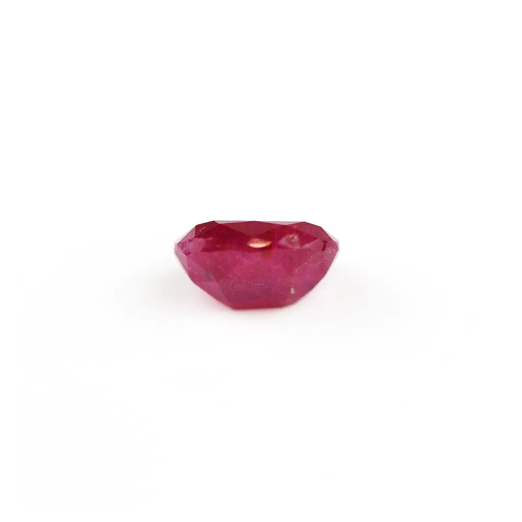Red 2.8 ct. Ruby in oval cut