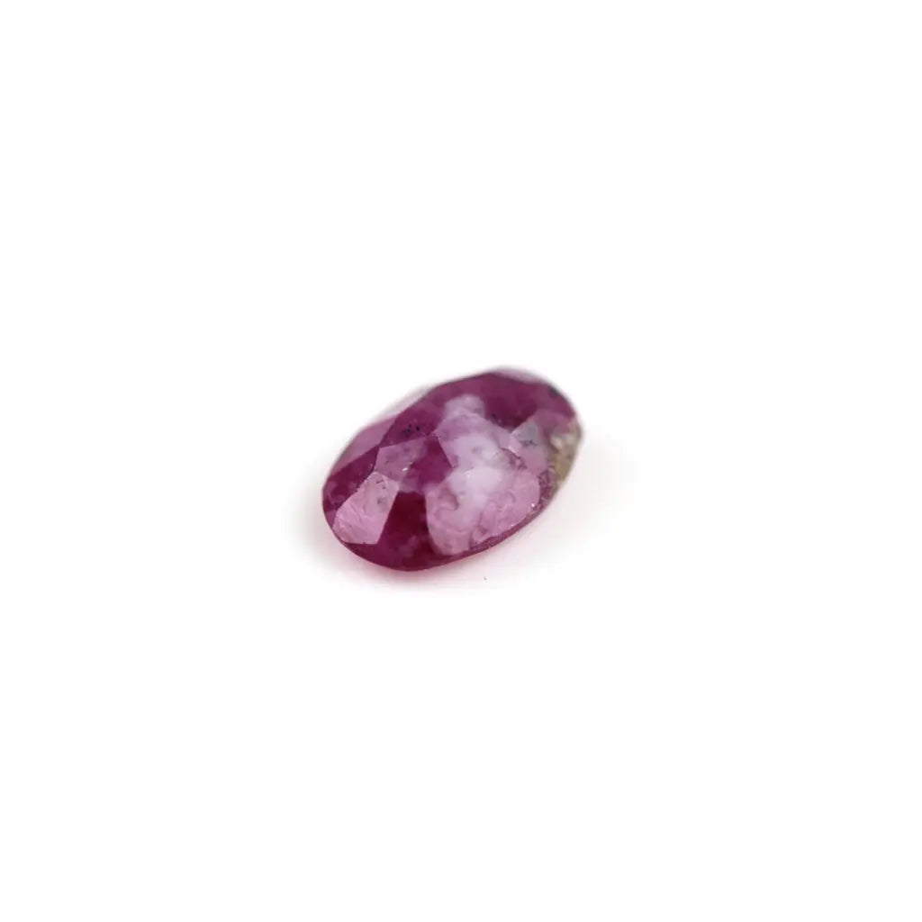 Purplish red 1.7 ct. Ruby in oval cut