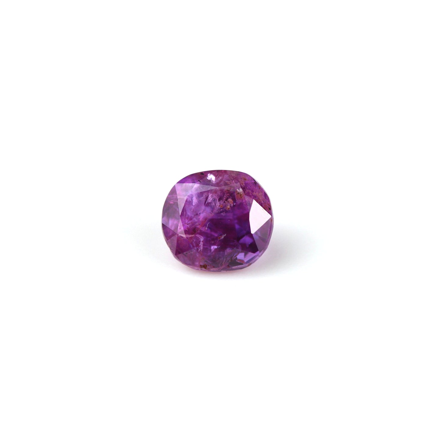 Light purplish red 1.56 ct. Ruby in oval