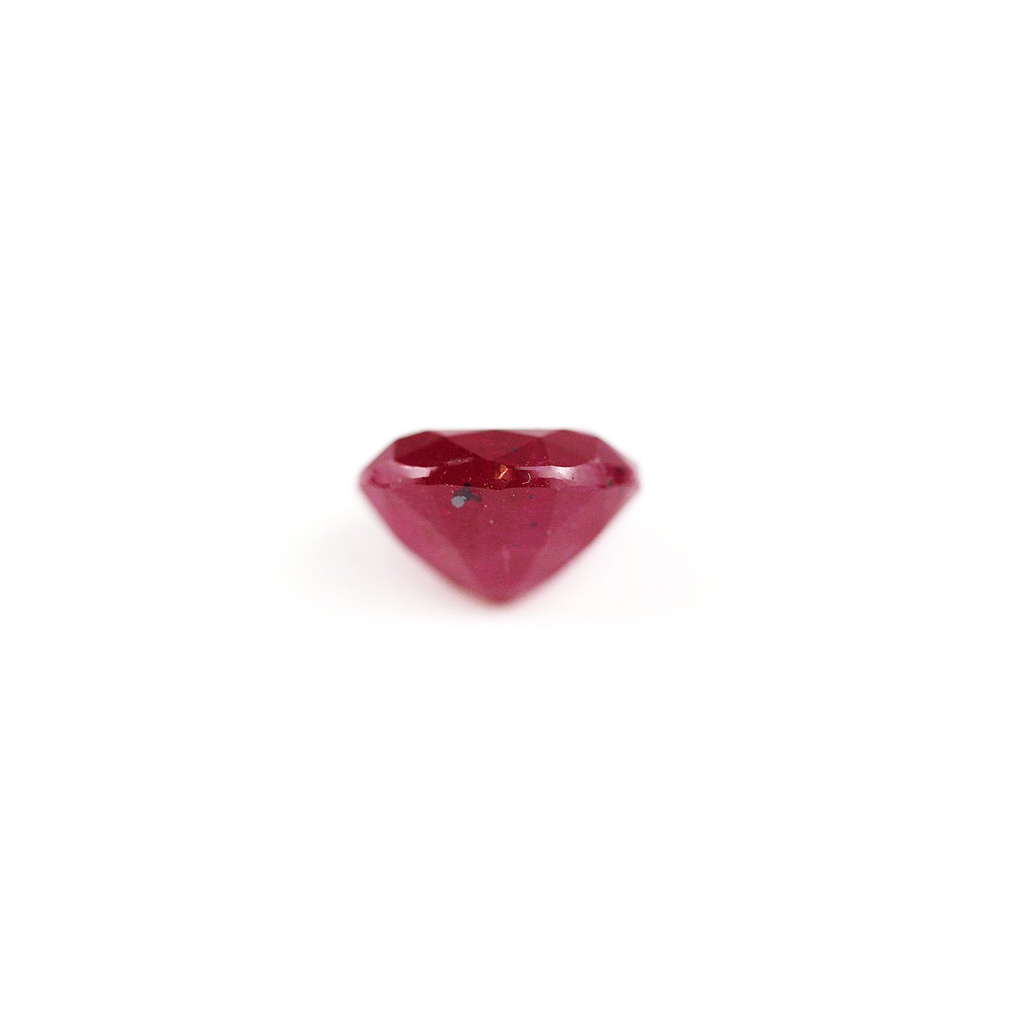 Purplish red 1.73 ct. Ruby in round
