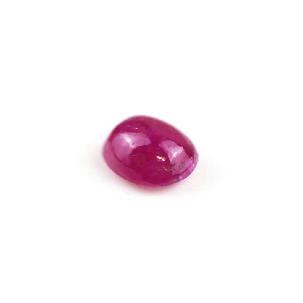 Pinkish red 2.77 ct. Ruby in cabochon