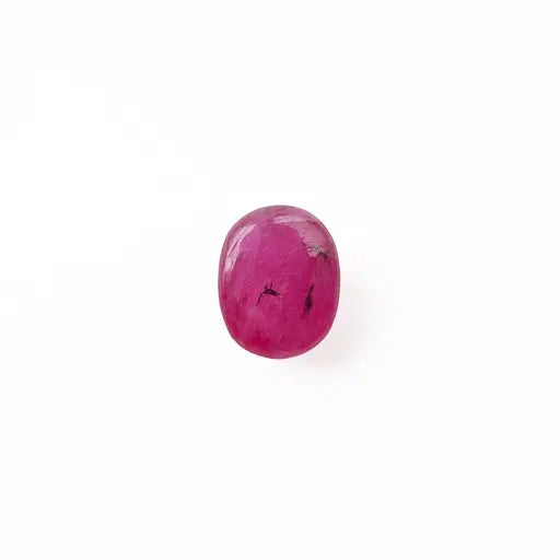 Pinkish red 2.77 ct. Ruby in cabochon